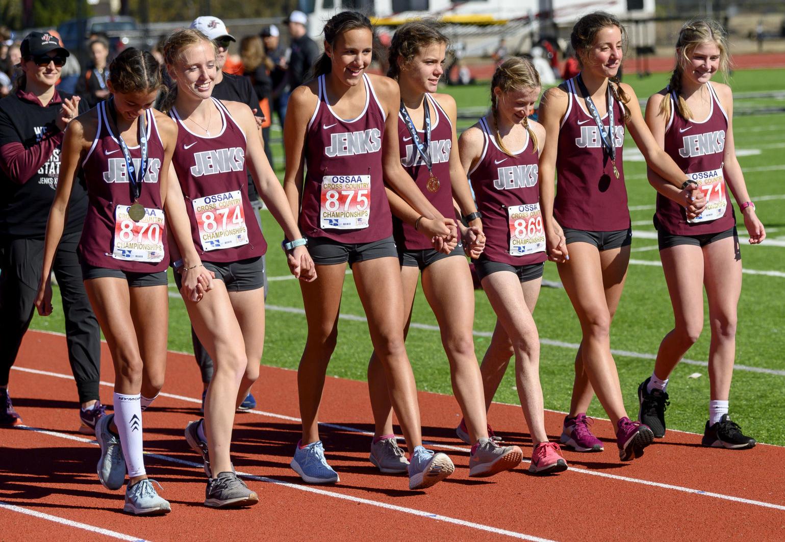 6A/5A state cross country meet at Edmond Santa Fe